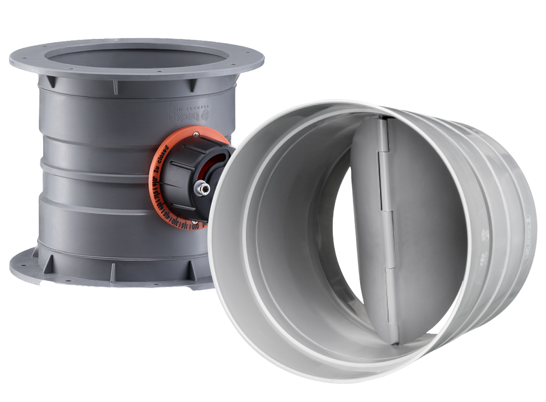 beck produkte rueckschlagklappe